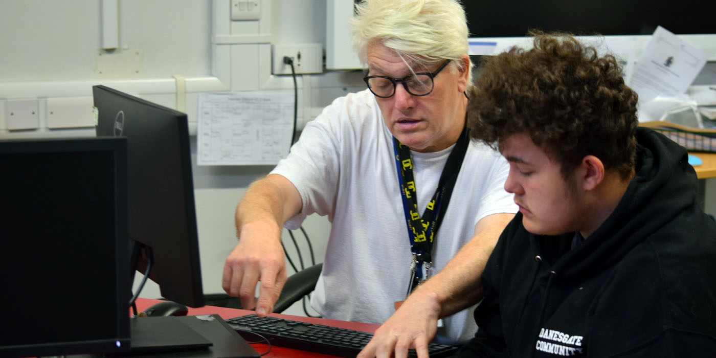 IT with teacher